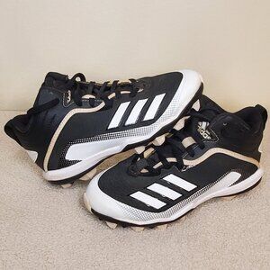 Adidas cleats baseball icon Bounce 6 Ironskin Mid Baseball Cleats US Size 2